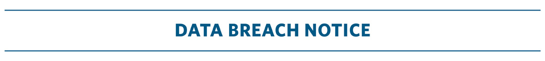 Data Breach Notice