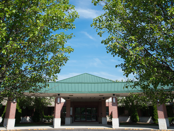 Eskenazi Health Center Pecar entrance